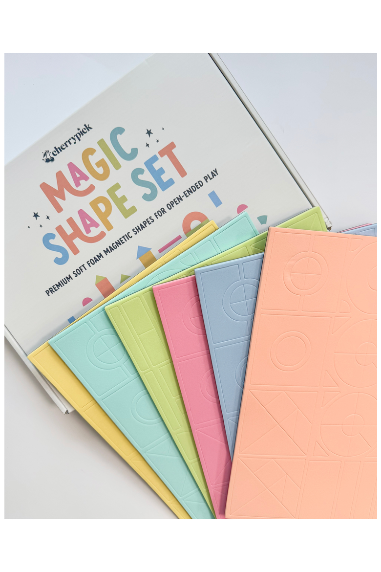 Soft Foam Magnetic Magic Shape Set, Alternate, color, Multicolor