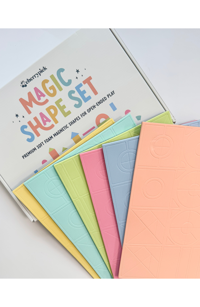 Cherrypick Soft Foam Magnetic Magic Shape Set, Alternate, color, Multicolor