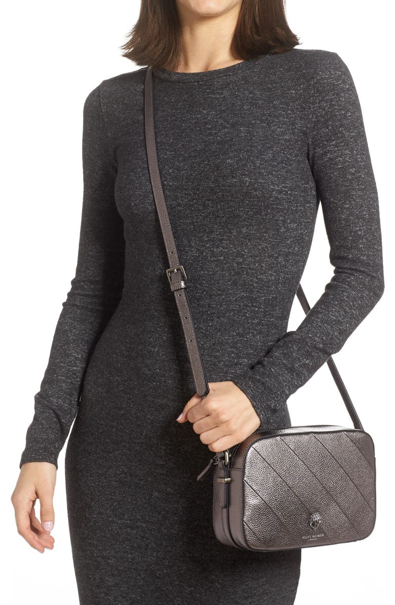 Kurt Geiger London Kensington Leather Crossbody Bag, Alternate, color,