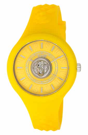 VERSUS Versace Versace Silicone Strap Watch, 39mm & Zip Case