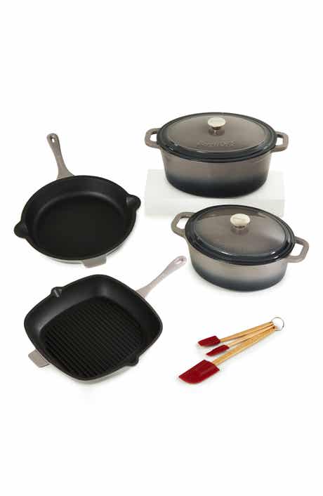 BergHOFF Neo Cast Iron 9-Piece Cookware Set