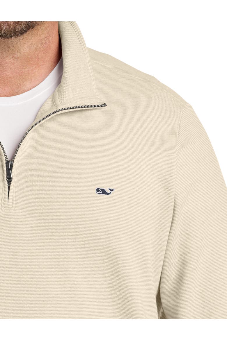 Big & Tall Saltwater 1/4-Zip Pullover, Alternate, color, TIDAL SAND