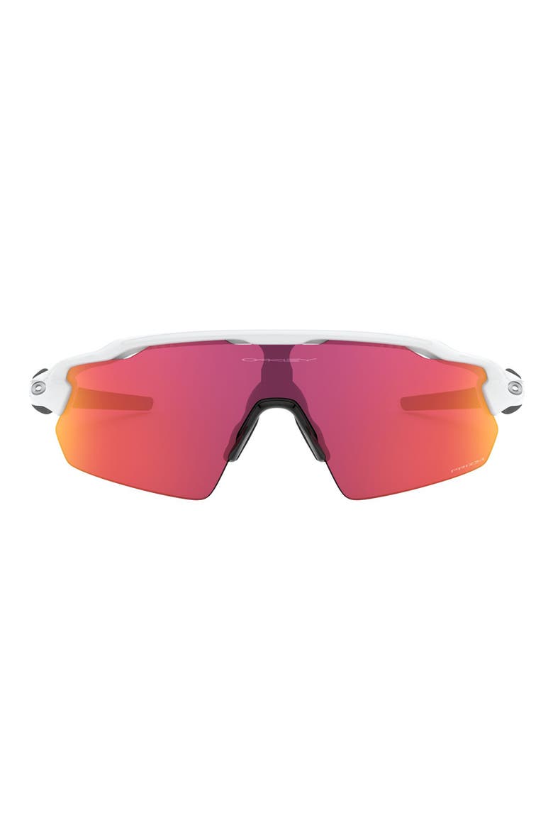 Radar EV Pitch 138mm Prizm™ Shield Sunglasses, Main, color, WHITE/ PURPLE PINK