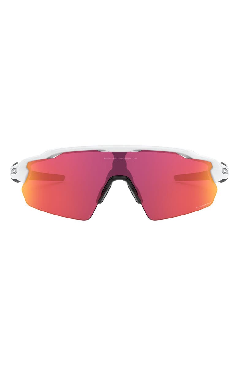 Oakley Radar EV Pitch 138mm Prizm<sup>™</sup> Shield Sunglasses, Main, color, White/ Purple Pink