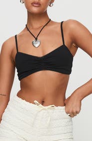 Princess Polly Kiki Cotton Blend Bralette
