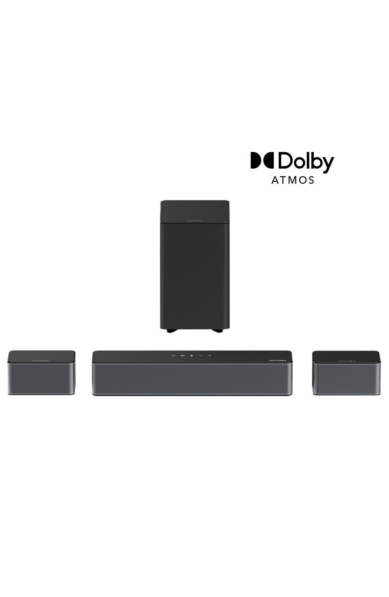 Ultimea Poseidon M4T 5.1 Dolby Atmos Sound Bar, Main, color, Black
