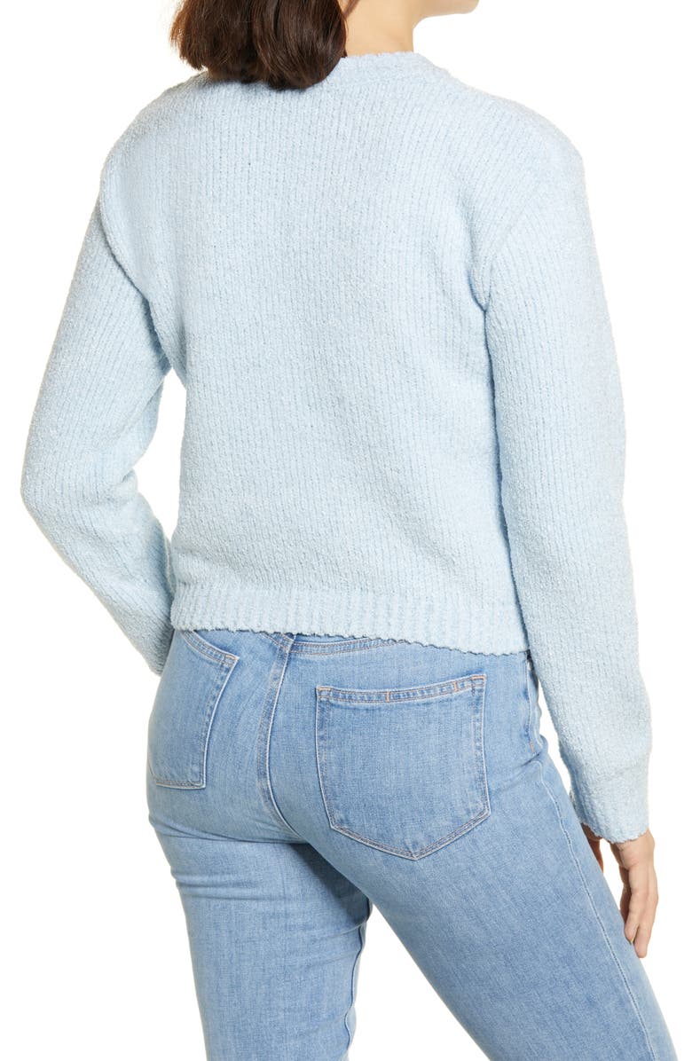 BP. Sparkle Chenille Crewneck Sweater, Alternate, color, 