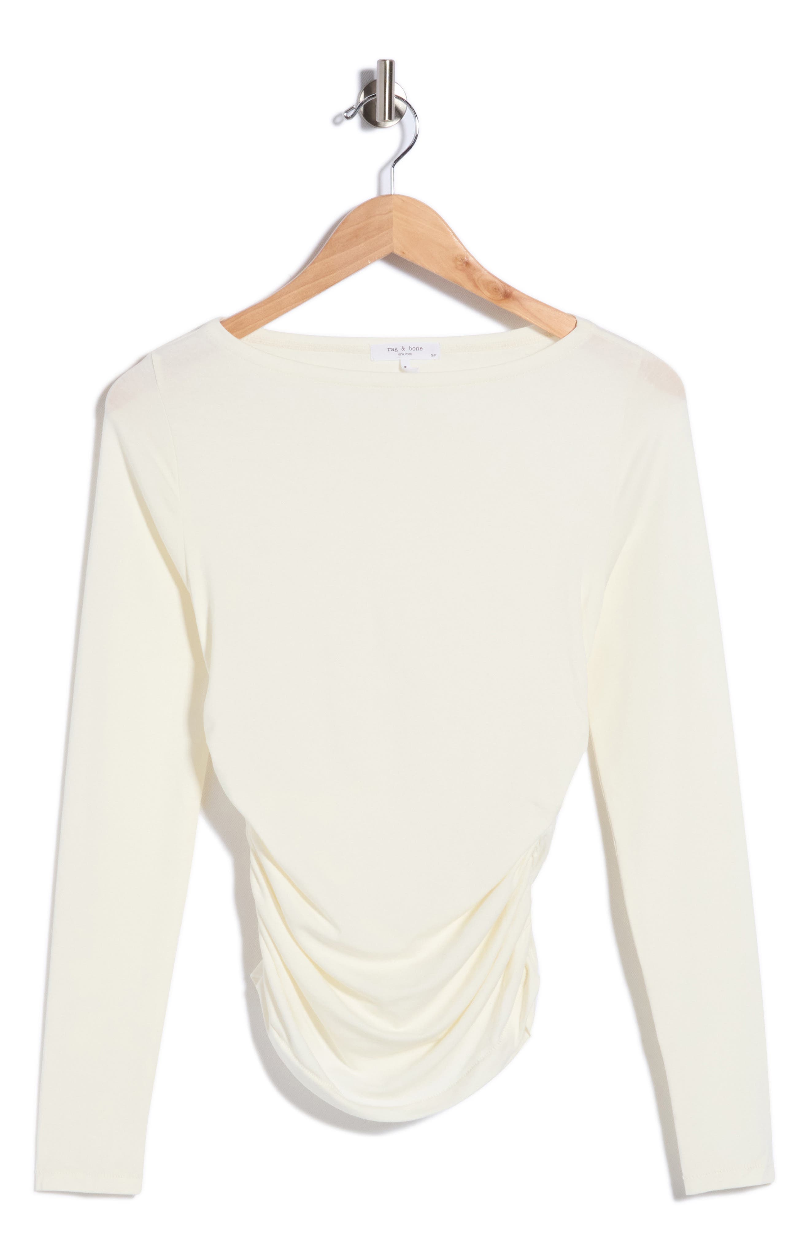 rag & bone Lucy Ruched Top