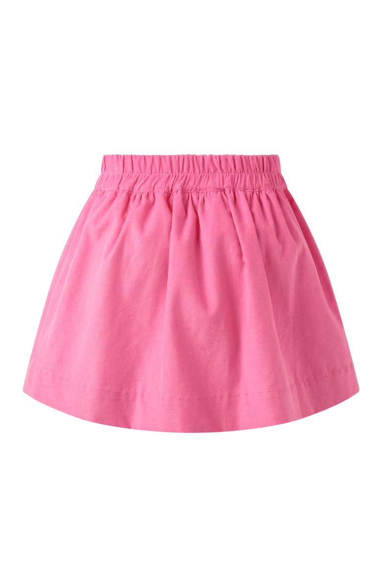 Rachel Riley Heart Pocket Babycord Skirt, Alternate, color, Pink