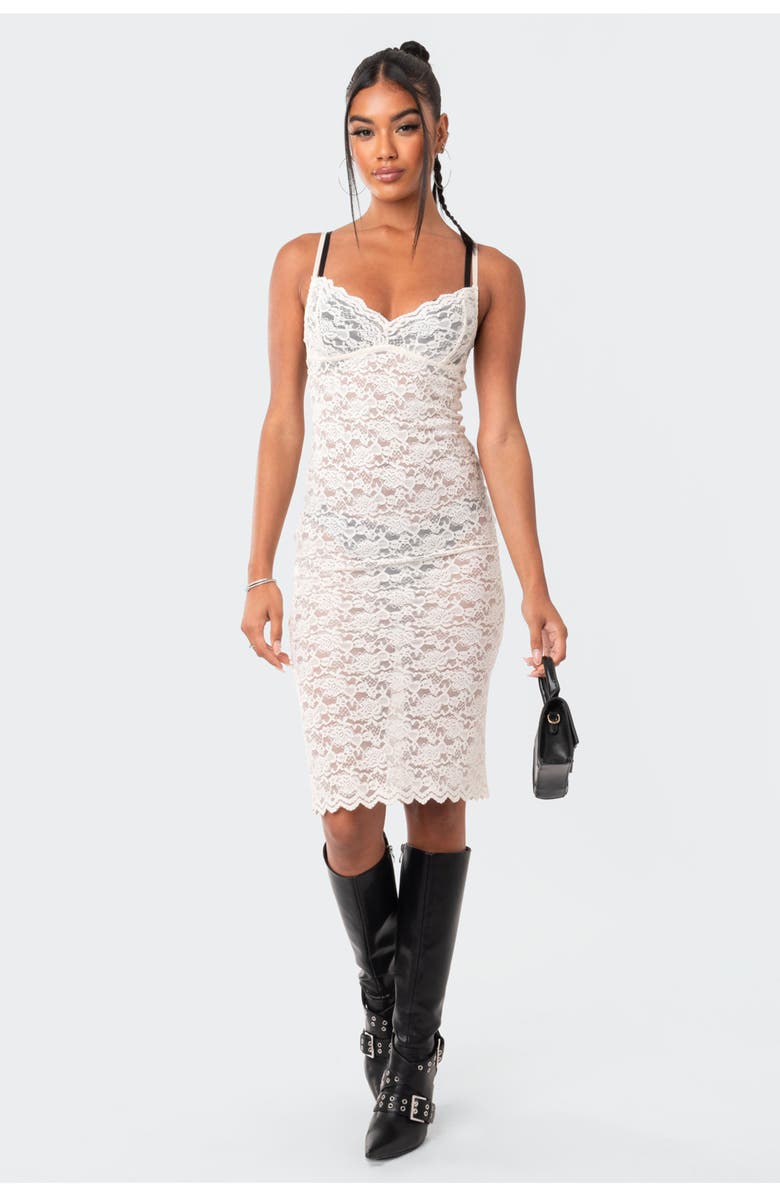 EDIKTED Dori Lace Body-Con Dress, Alternate, color,