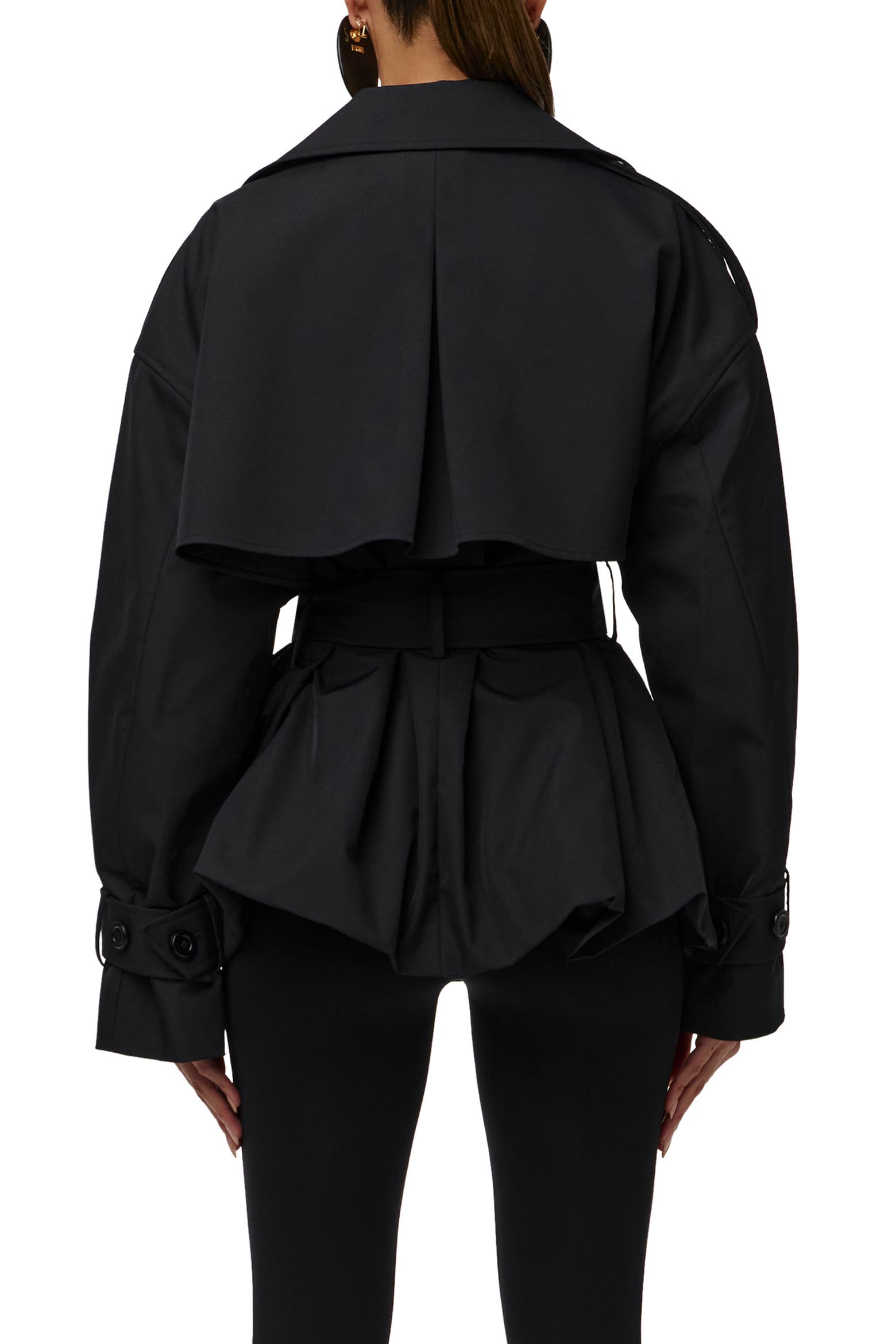 Bubule Notes Naked Wardrobe Nylon Bubble Trench Coat (Women) | Nordstrom
