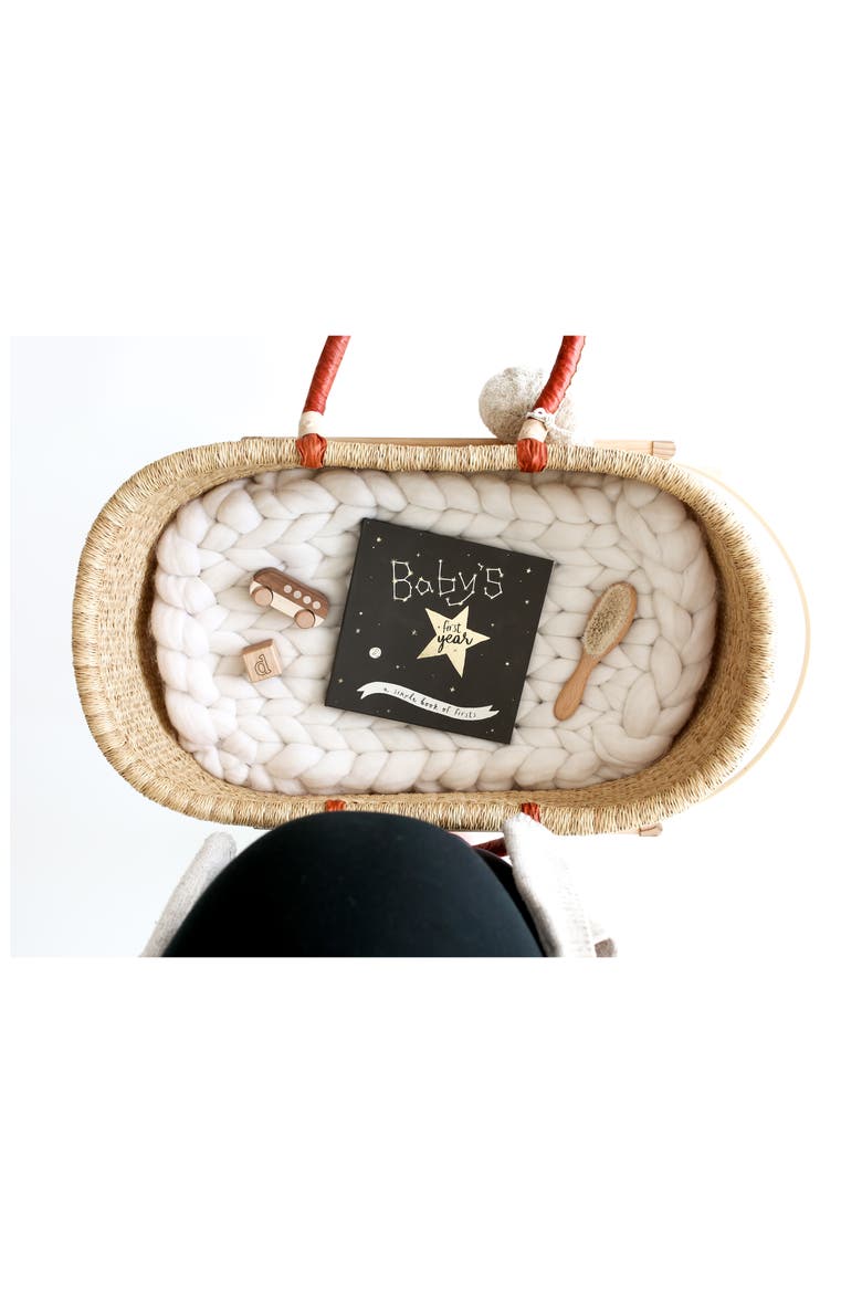 Special Edition: Golden Stargazer Baby's First Year Memory Book, Alternate, color, BLACK