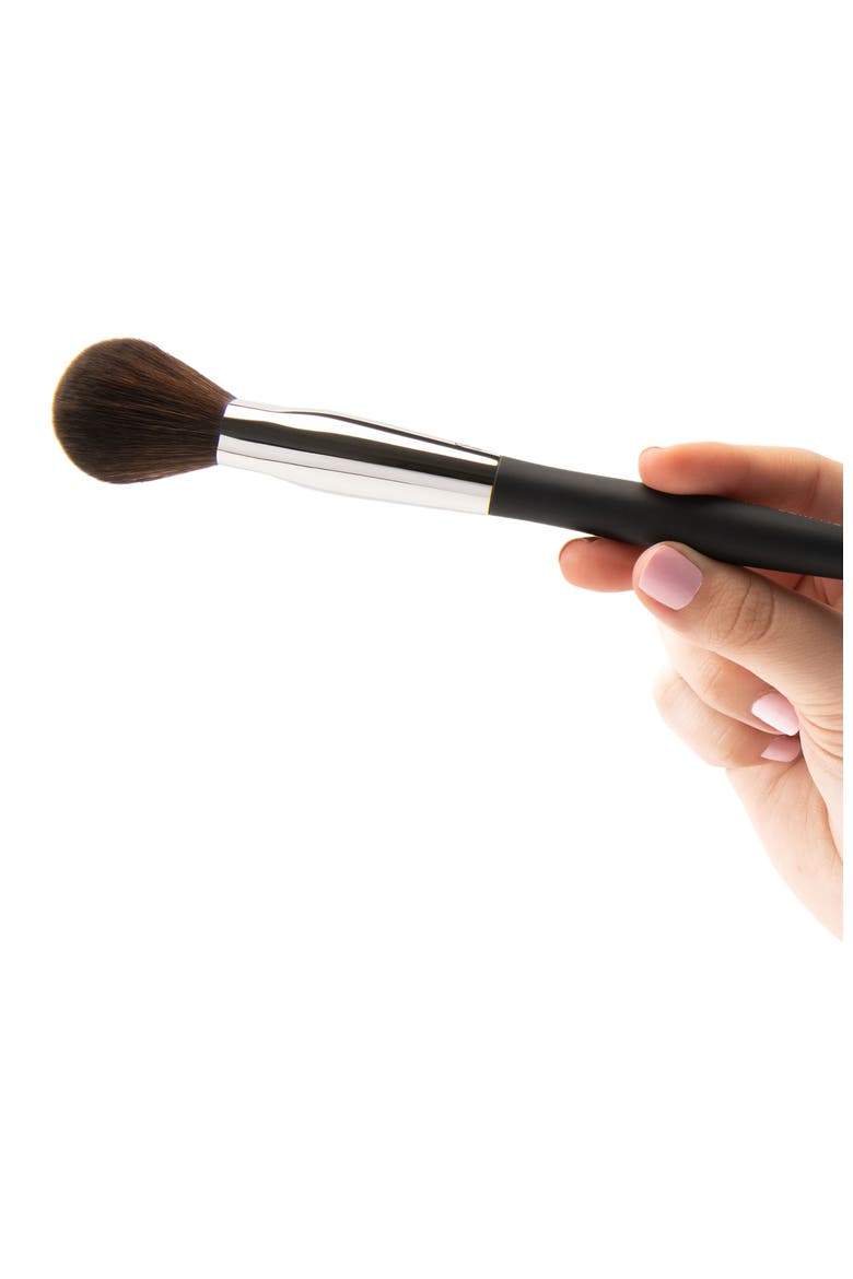 Pro Dome Powder Makeup Brush, Alternate, color, Black