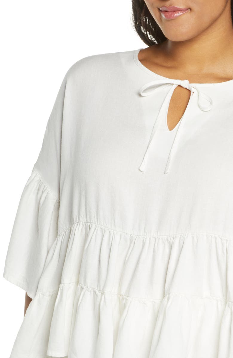 Adyson Parker Ruffle Tier Top, Alternate, color, 