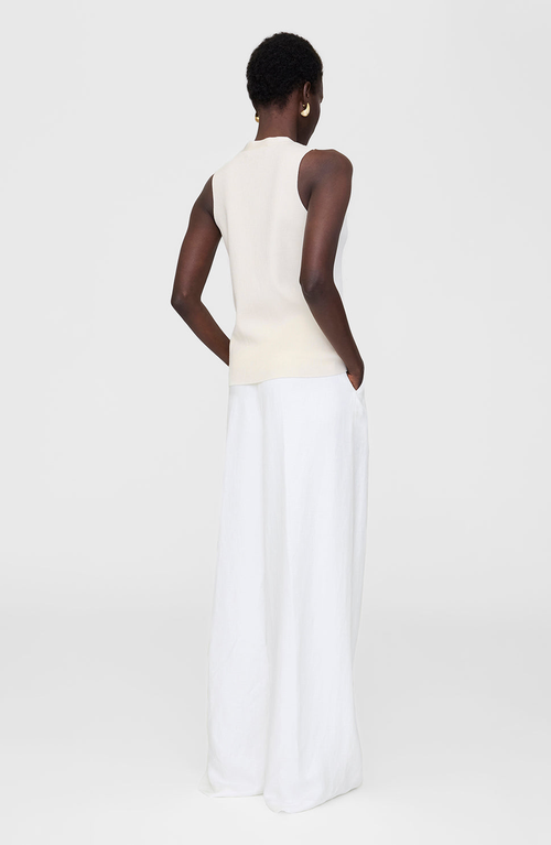 Anine Bing Lawrence Vest In White