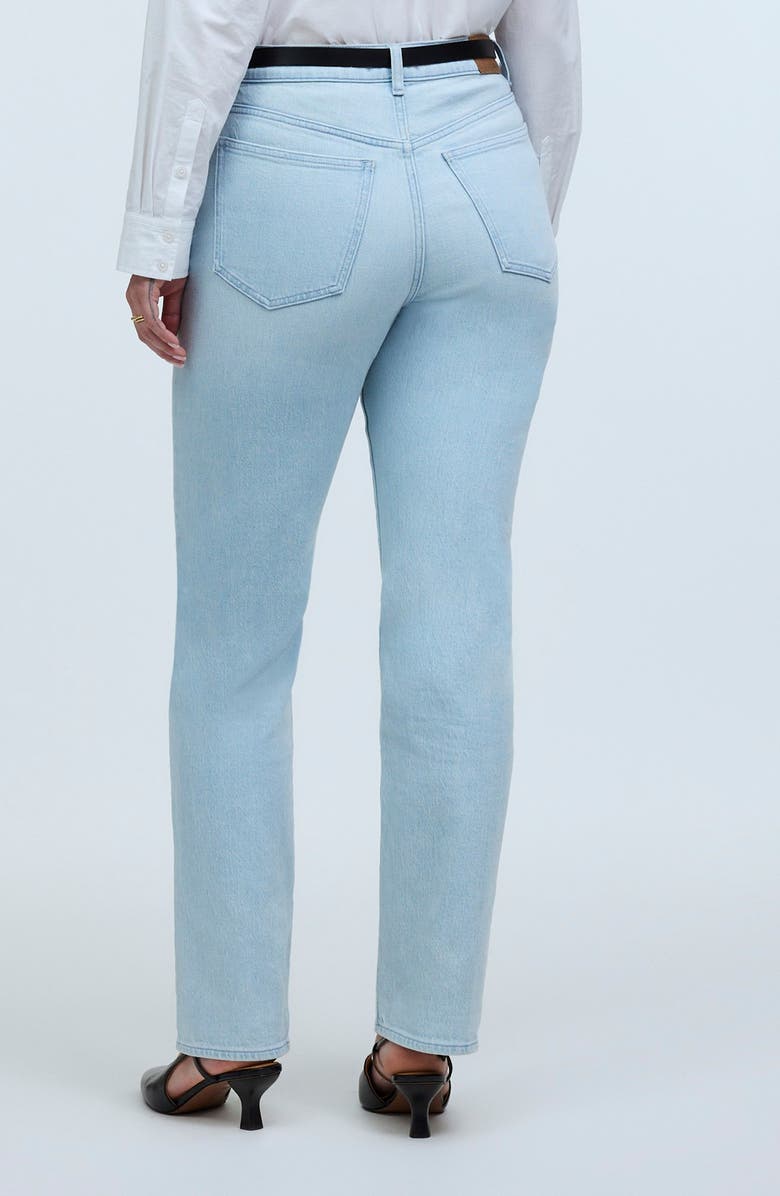 Madewell The '90s Straight Jeans, Alternate, color, Ward Wash