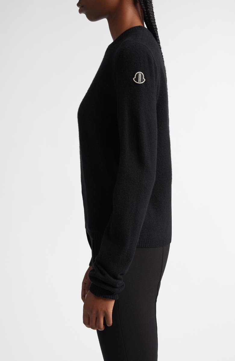 Moncler x Rick Owens Wool & Cashmere Crewneck Sweater, Alternate, color, 