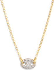MESHMERISE Pavé Diamond Pendant Necklace - 0.15ct.