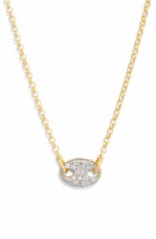 MESHMERISE Pavé Diamond Pendant Necklace - 0.15ct.