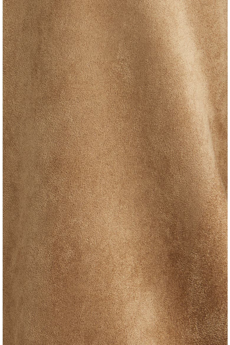 Faux Suede Chore Coat, Alternate, color, CHESTNUT