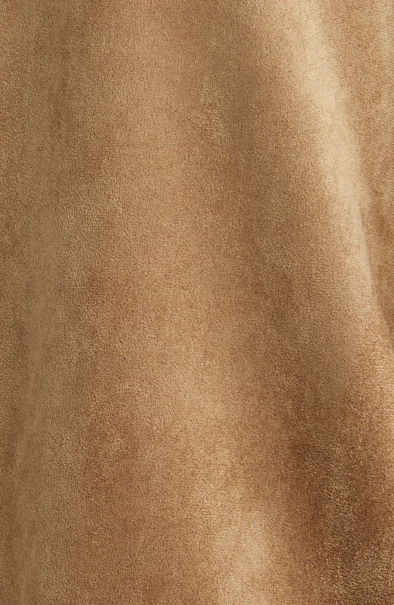 Thread & Supply Faux Suede Chore Coat, Alternate, color, Chestnut