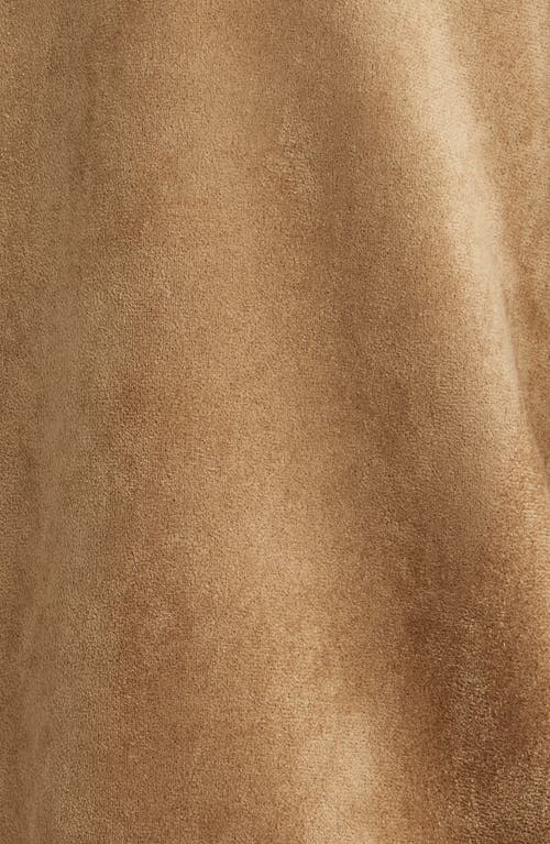 Thread & Supply Faux Suede Chore Coat In Brown