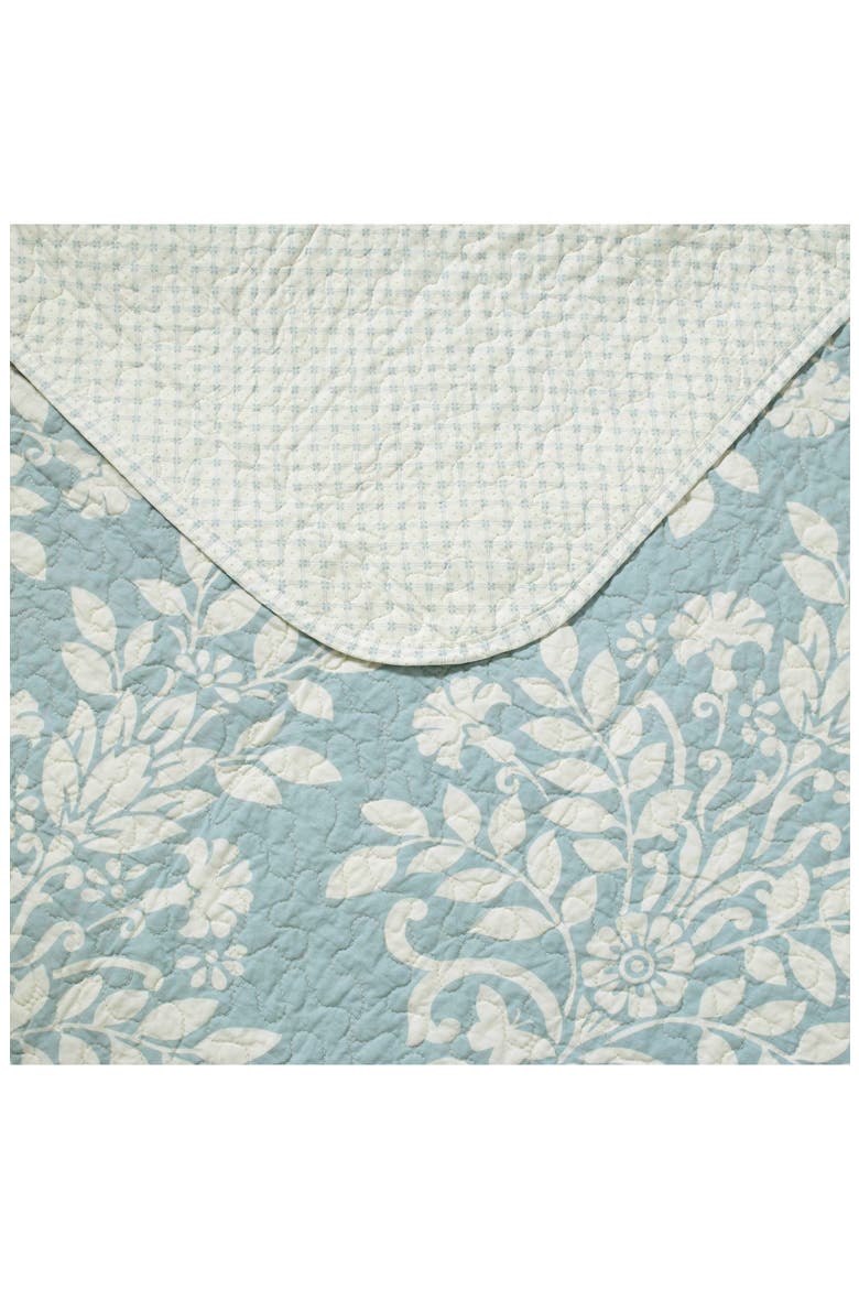 Rowland Twin Quilt & Sham Set, Alternate, color, BREEZE BLUE