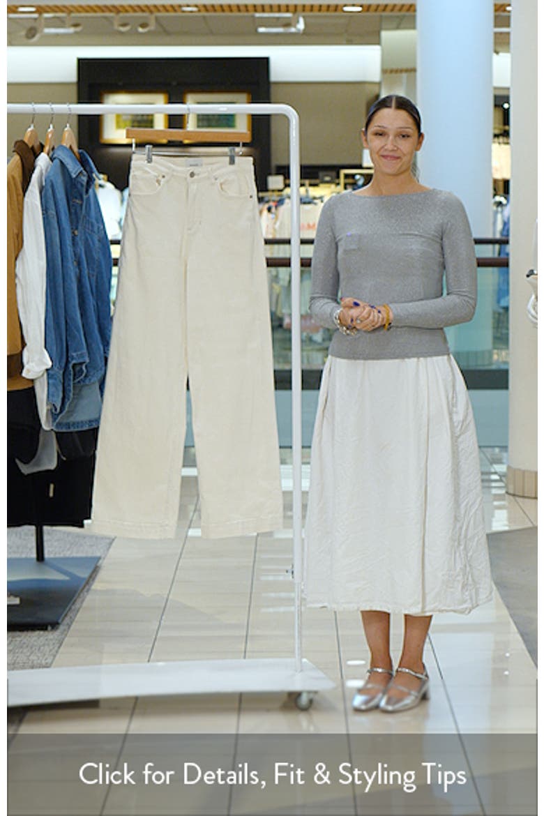 Bex Super Stretch Wide Leg Jeans video