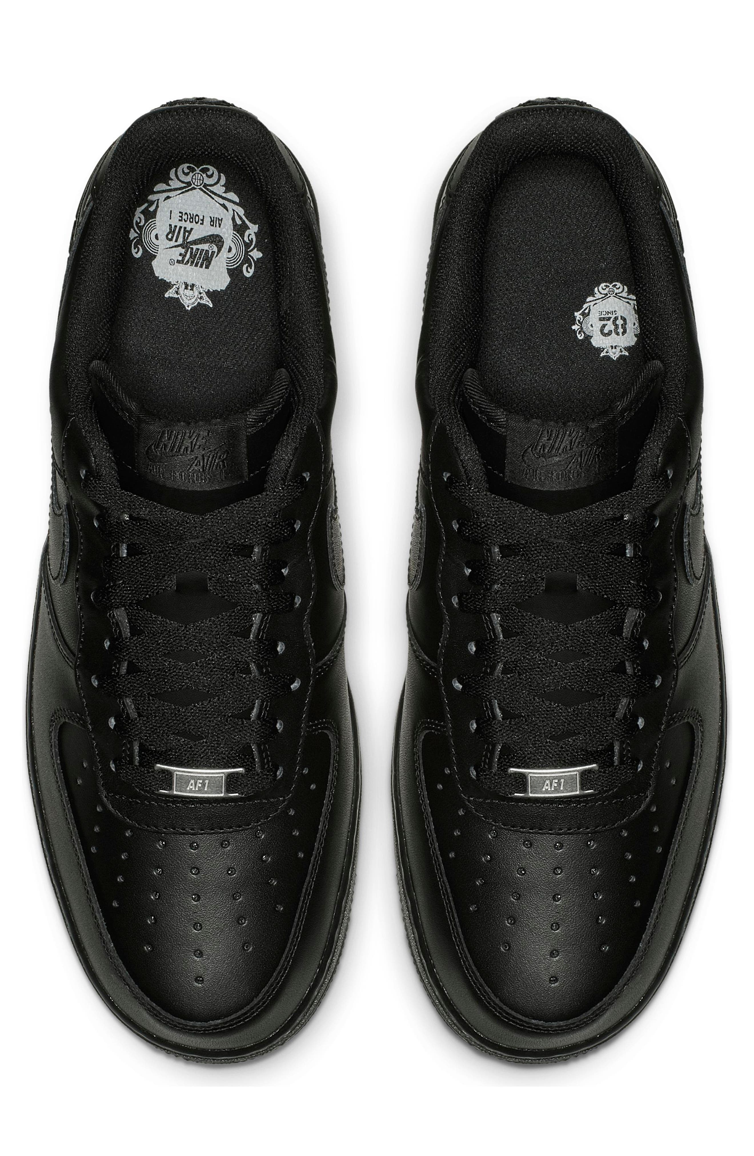 Nike Air Force 1 '07 Basketball Sneaker, Alternate, color, 001 Black/Black