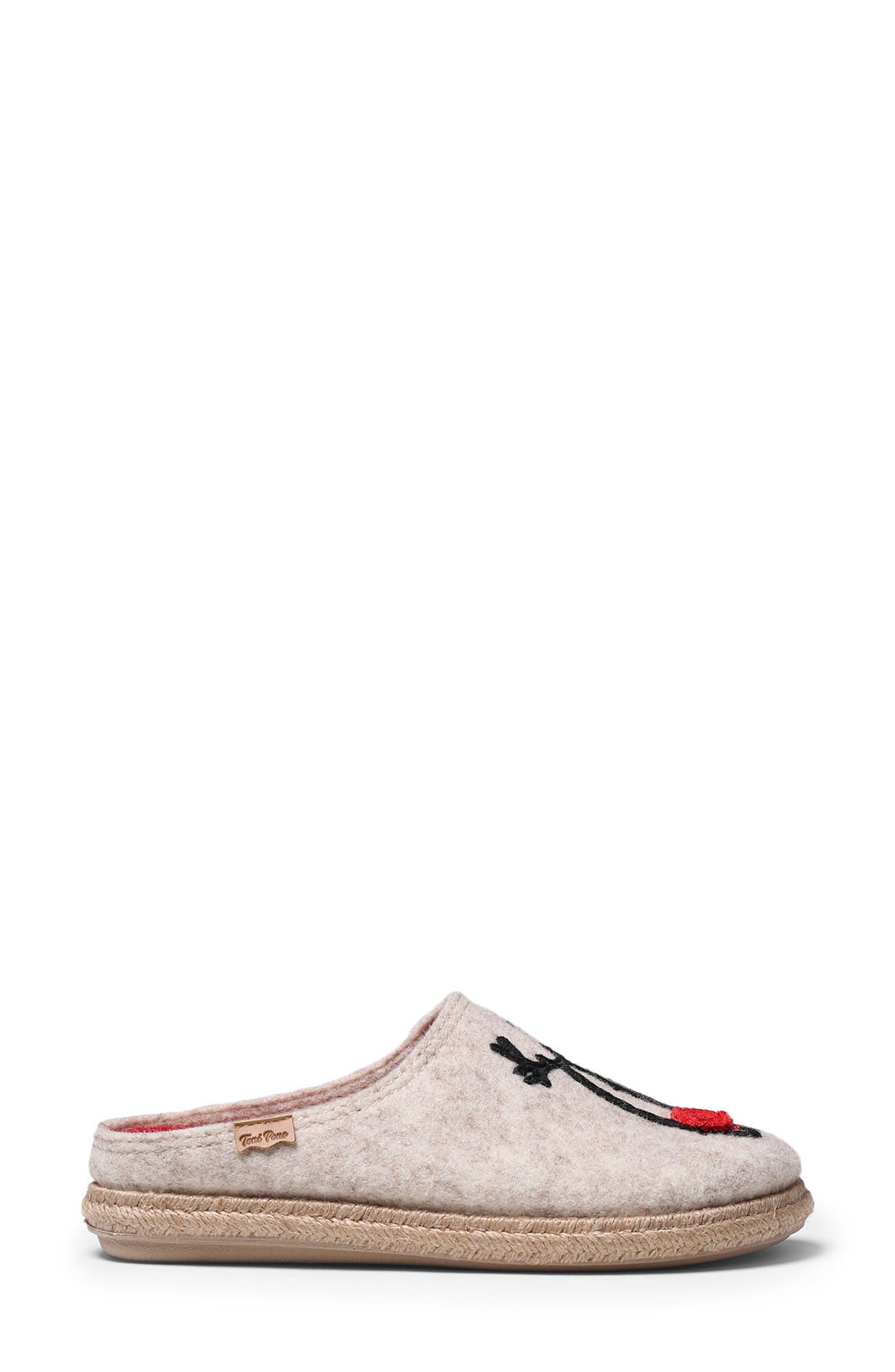 Toni Pons Miri Slipper, Alternate, color, Beige Wool