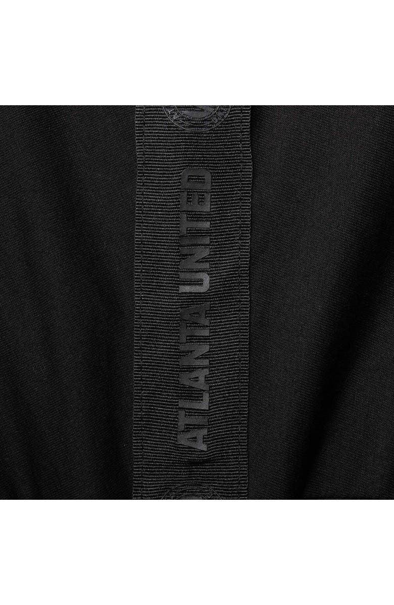 THE WILD COLLECTIVE Women's The Wild Collective Black Atlanta United FC Tri-Blend Long Sleeve T-Shirt, Alternate, color, 