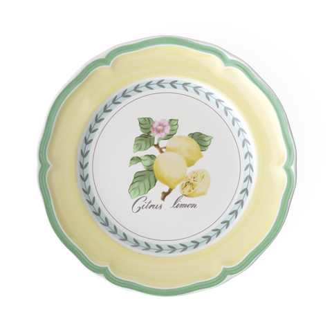 French Garden Valence Lemon Salad Plate