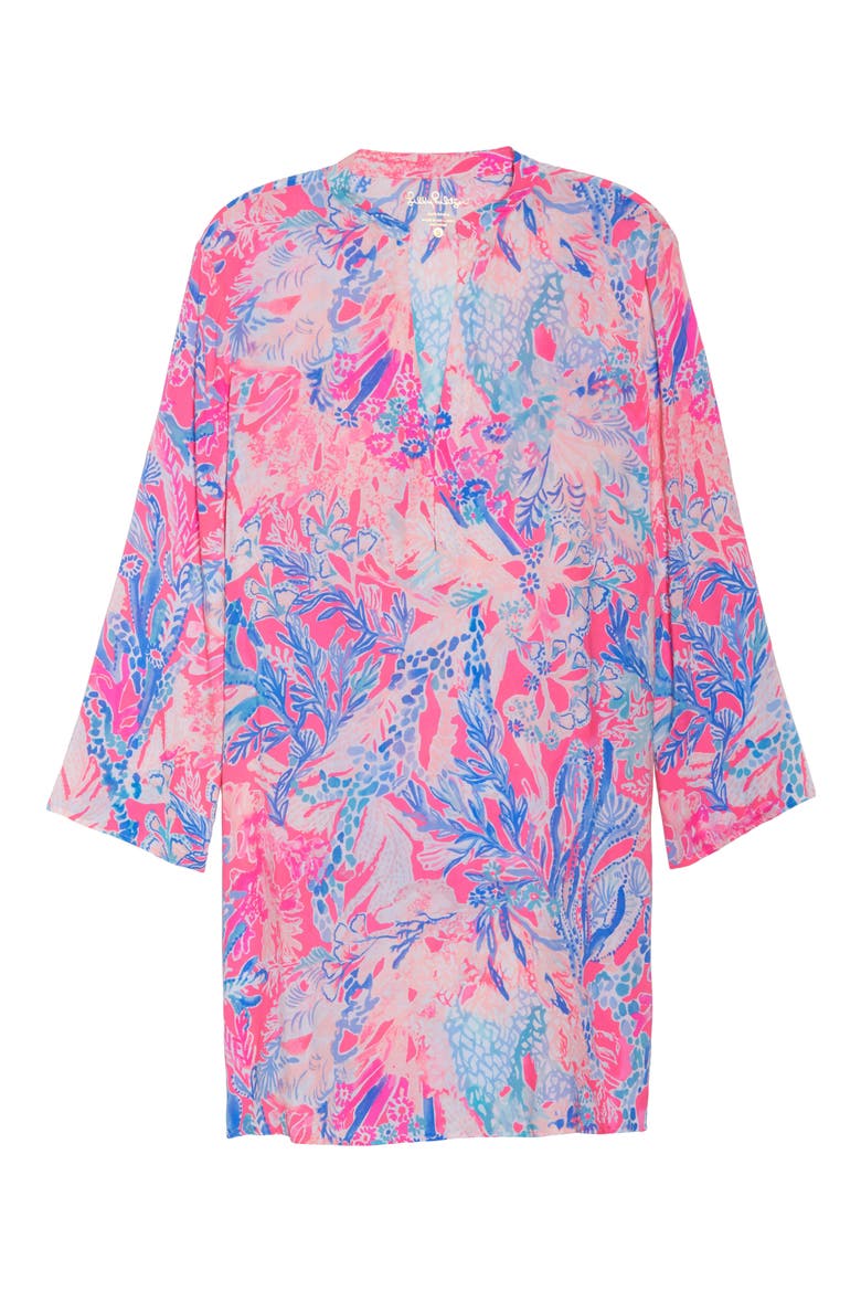 Esme Cover-Up, Alternate, color, LIGHT PASCHA PINK AQUADESIAC