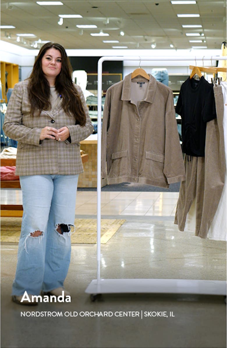 Classic Collar Corduroy Jacket, sales video thumbnail