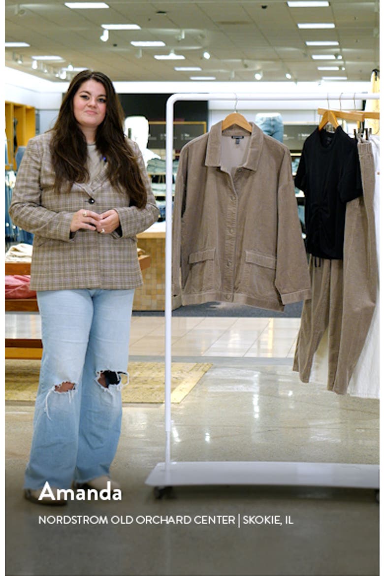 Classic Collar Corduroy Jacket video