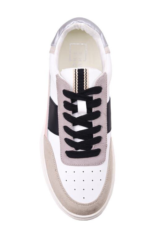Shushop Oriana Platform Sneaker In White