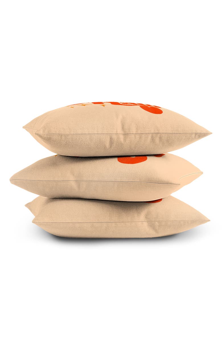 Deny Designs Yee Haw Throw Pillow, Alternate, color, Beige