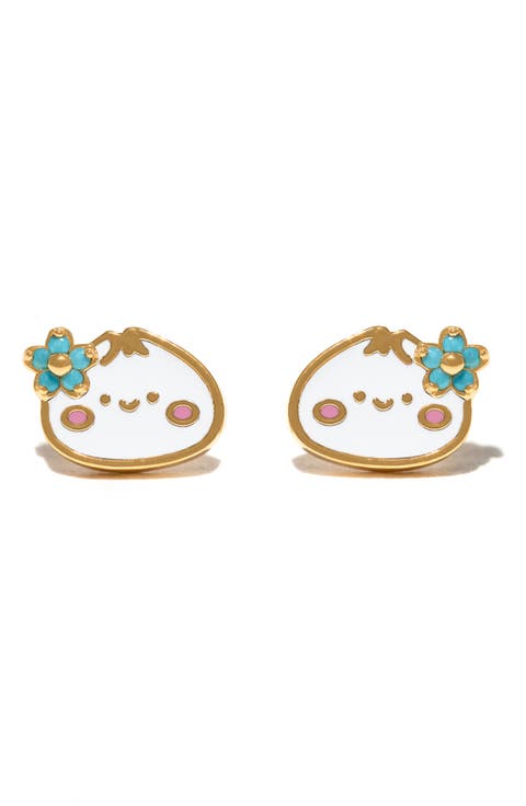 Juicy Dumpling Stud Earrings