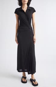 Helmut Lang Jersey Midi Dress