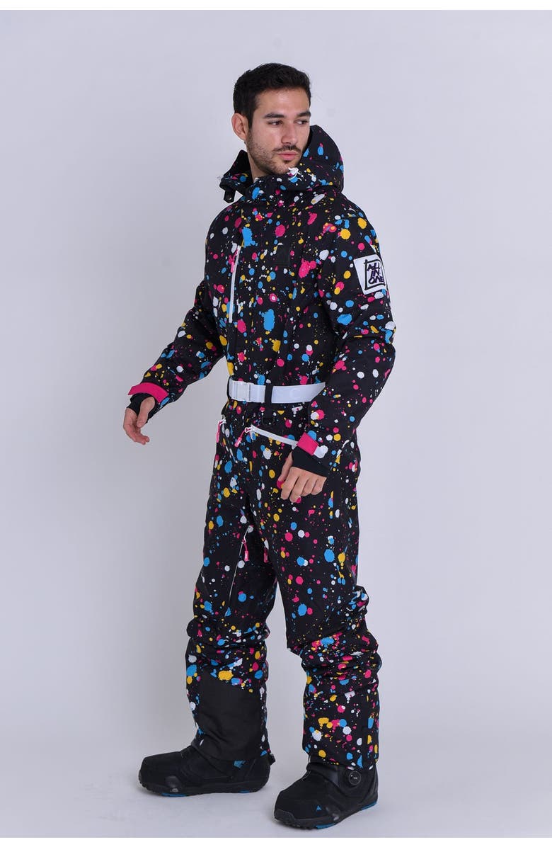 OOSC Catalina Wine Mixer Ski Suit - Mens, Alternate, color, Multi-Colour