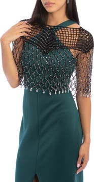 SAACHI Beaded Capelet