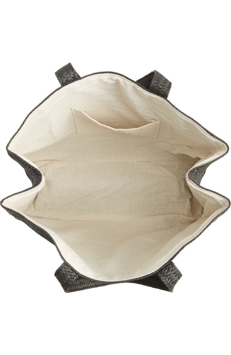 BTB Los Angeles Be Mine Straw Tote, Alternate, color,