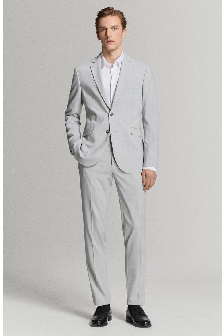 Superslim Fit Stretch Sport Coat, Alternate, color, LIGHT HEATHER GREY