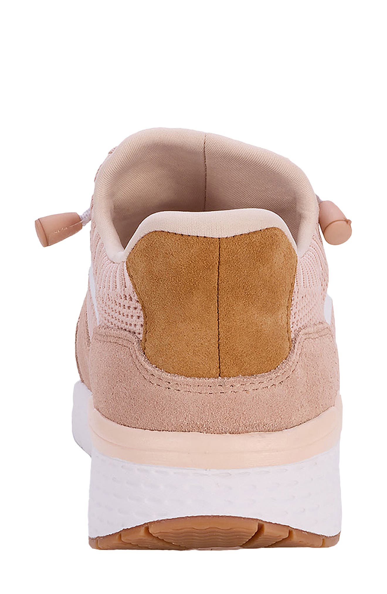 Bobbie Lace-up Sneaker, Alternate, color, TAUPE COMBO
