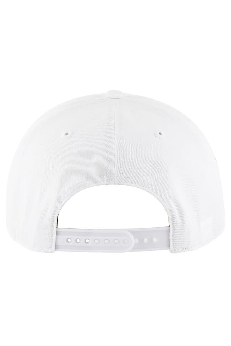 Men's '47 White Chicago White Sox Overhand Speckle Hitch Rope Adjustable Hat, Alternate, color, White