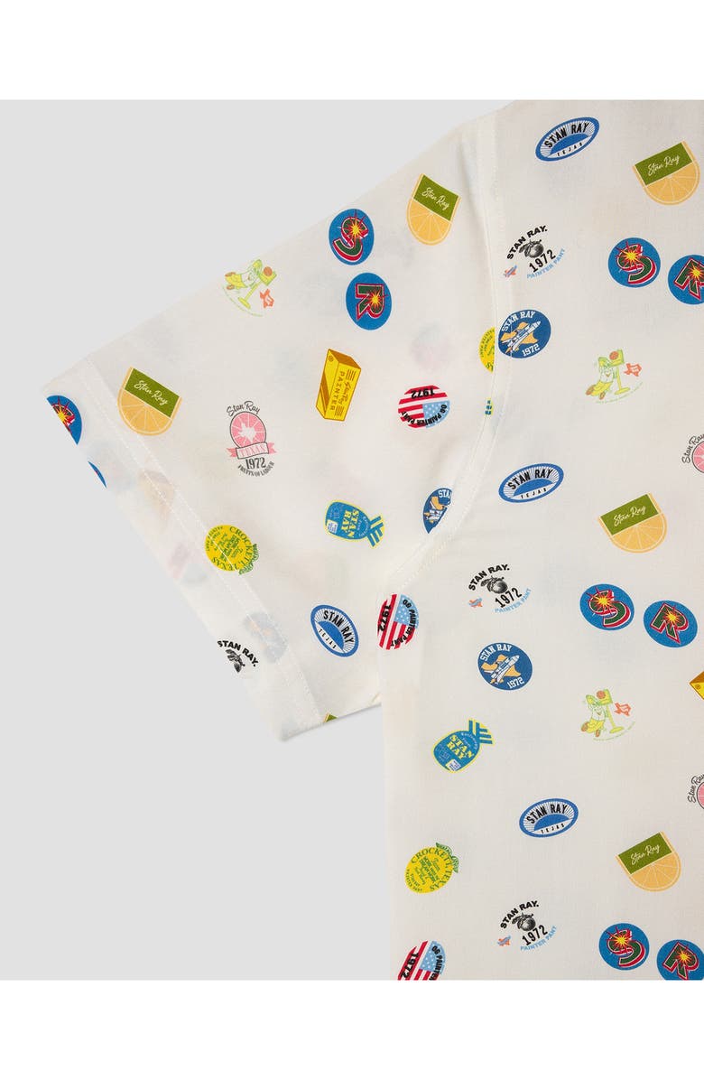 STAN RAY Tour Fruit Label Camp Shirt, Alternate, color, Fruits Aop