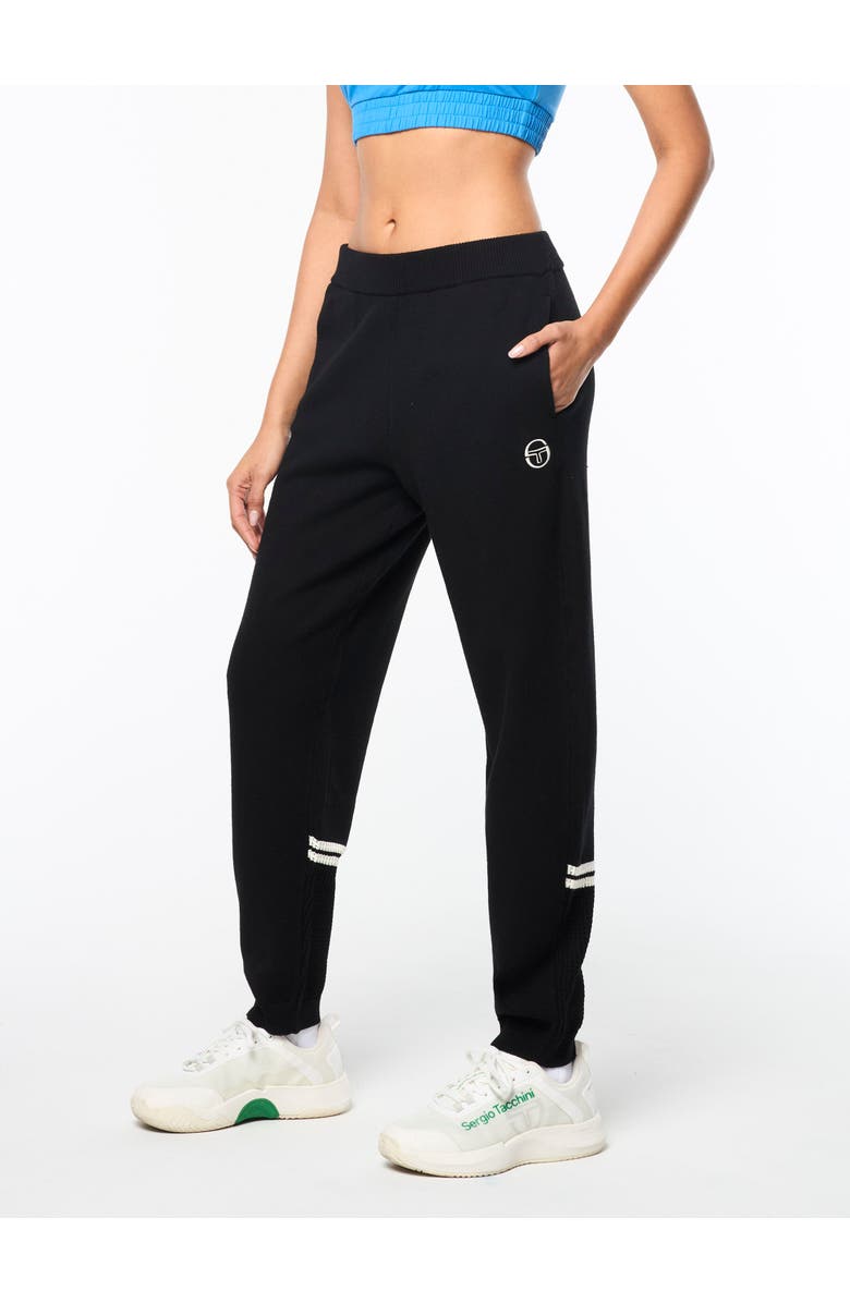 Sergio Tacchini Zeta Track Pant, Main, color, Black Beauty