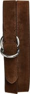 Ralph Lauren Purple Label Suede Belt