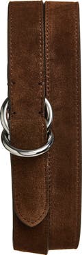 Ralph Lauren Purple Label Suede Belt