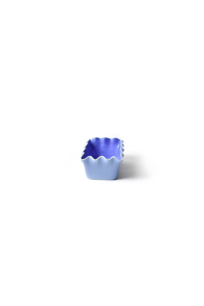 Iris Blue Ruffle Loaf Pan, Alternate, color, Blue